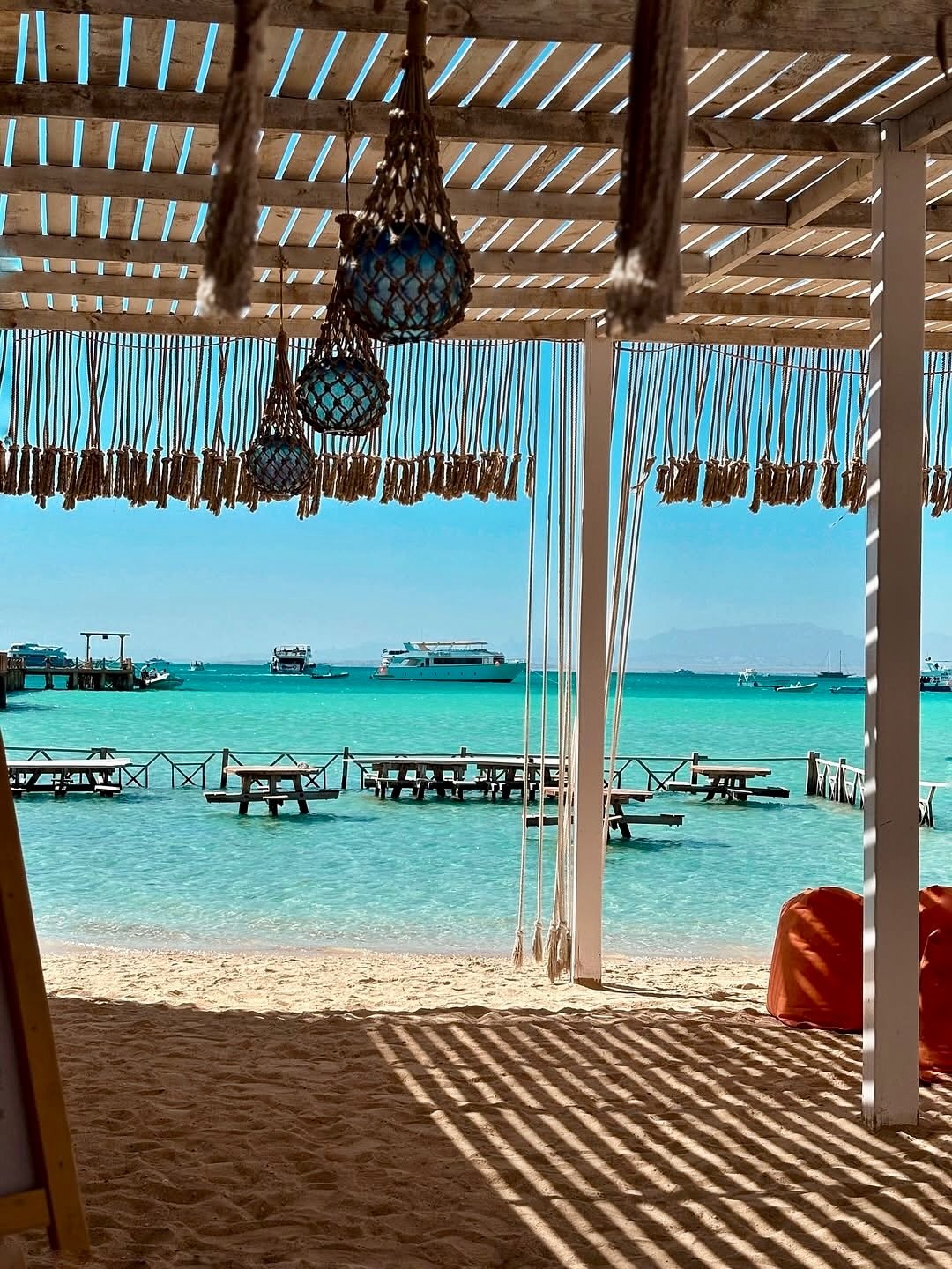 ☀️ Welcome to Paradise – Orange Bay HurghadaCrystal clear water soft white sand and sunshine 3